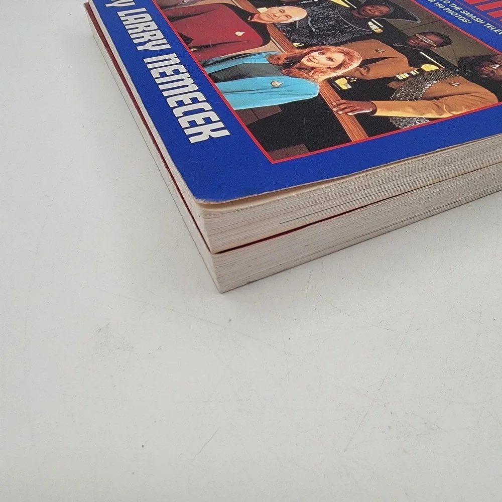 Larry Nemecek Star Trek The Next Generation Companion Paperback Set‎